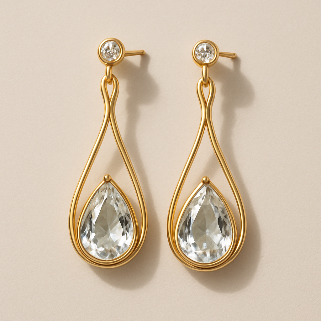 Elegant Pearl Drop Earrings
