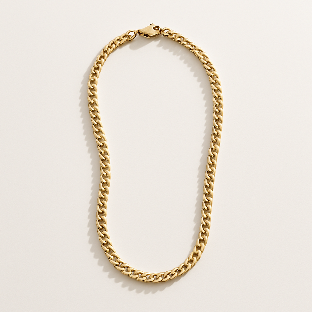 Gold Minimalist Bar Necklace