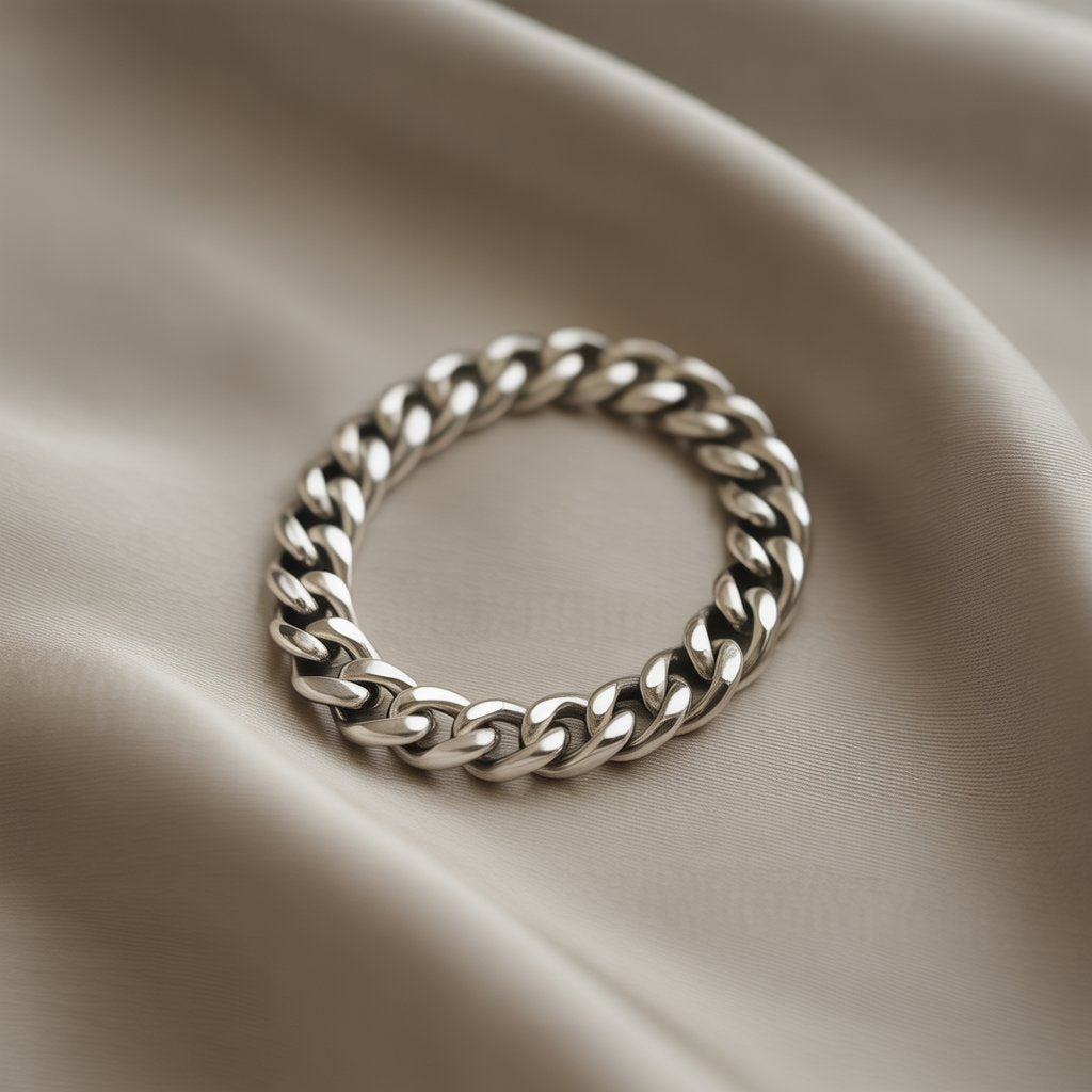 Classic Silver Chain Bracelet